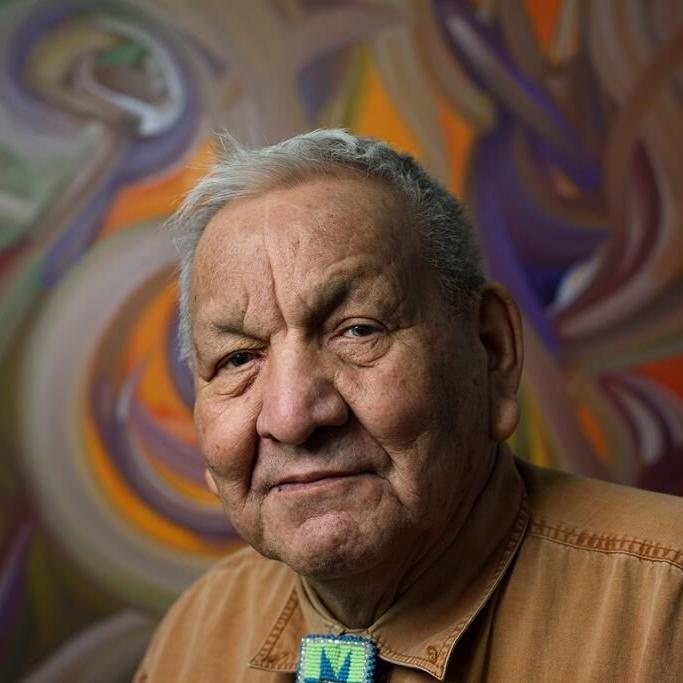 'A paintbrush in my hand': Alex Janvier, part of Indian Group of Seven, dies at 89
